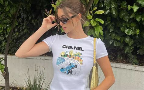 chanel race car shirt